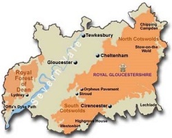 gloucestershire-county-map